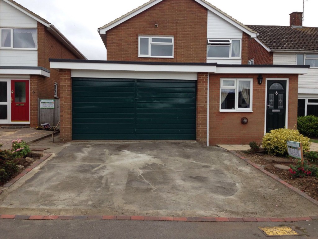 Job preparation - installing brick edging